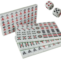 Traditional Mah Jong Game Set 144 Chinese Tiles Heavy Duty Kit 4.7KG  麻将 Mahjong
