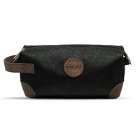MANSCAPED The Shed Premium Quality Travel Toiletry Bag, PU Leather Dopp Kit