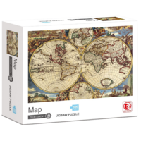 1000pcs World Map Jigsaw Puzzle 70cm x 50cm Art