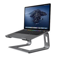 Stage S1 Elevated Laptop Stand Desktop Table Tray Holder Riser - Grey