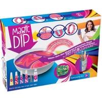 MAGIC DIP Stationery Kit Marbling Craft Gift Colouring Paint Set