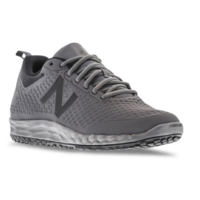 Balance Men's Slip Resistant 2E Wide Fit Work Shoes - Grey/Black
