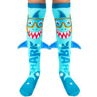 MADMIA Boy’s Shark Toddler Socks (Age 3-5) - Blue