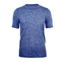 MERINO SKINS Mens Classic Crew Neck Tee Wool Thermal T-Shirt Short Sleeve - French Navy