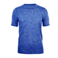 MERINO SKINS Mens Classic Crew Neck Tee Wool Thermal T-Shirt Short Sleeve - Navy
