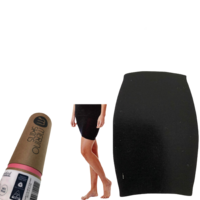 MERINO SKINS Thermal Womens Skirt Wool Winter Base Layer Thermals - Black