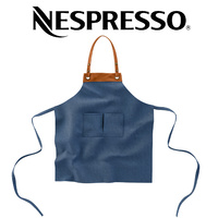 Nespresso Barista Collection Apron Denim Coffee Cafe Bib