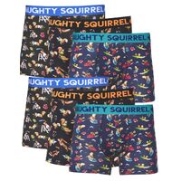 6x Naughty Squirrel® 4" Painting Mid-Length Trunk Tradie - Assorted Colours
