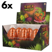 6Pcs Large T-Rex Hatching Egg Novelty Toy Kids Party Loot Bags Filler