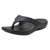 Alegria Womens ODE Thongs Flip Flops Sandals - Sprinkles