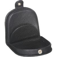 Pierre Cardin Italian Leather Coin Purse Genuine Wallet RFID Protection - Black