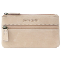Pierre Cardin Ladies Womens Genuine Leather RFID Coin Purse Wallet - Pink