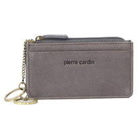 Pierre Cardin Womens Soft Italian Leather Coin Purse Holder Wallet - Teal