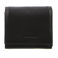 Pierre Cardin RFID Men's Wallet Tri-Fold Genuine Italian Leather - Black