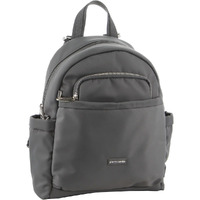 Pierre Cardin Anti-Theft Backpack Slash Proof RFID Blocking Bag - Grey