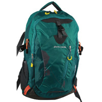Pierre Cardin Mens Backpack Shoulder Bag Travel Laptop Shoulder Bag - Green
