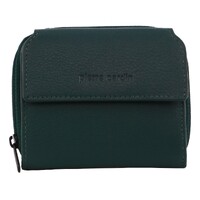 Pierre Cardin Leather Ladies Tri-Fold Tab Zip-Around Wallet - Zirkon