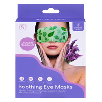 1 Pack of 5 Soothing Eye Masks Soft Self Heating Patch for Fatigue Dark Circles