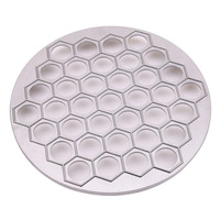 37 Holes Dumpling Mould Maker Ravioli Aluminum Mold Pelmeni Kitchen DIY Tool AU