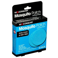 Mozzigear Mosquito Patch Repellant Repellent Adhesive 12 Hour - Pack of 10