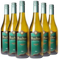 6x 2018 Riverstone Estate Chardonnay White Wine - 750ml Bottle
