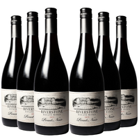 6x 2019 Riverstone Estate Pinot Noir Red Wine Yarra Valley - 750ml Bottle