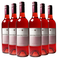 6x 2019 Riverstone Estate Rosé Red Wine - 750ml Bottle