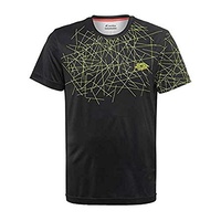 Lotto Mens Gravity II Tee Shirt Top Tennis Workout Sport - Black