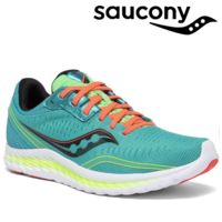 Saucony Womens Kinvara 11 Runners Shoes Sneakers - Blue Mutant