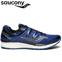 Saucony Mens Hurricane ISO 4 Sneakers Runners Running Shoes - Blue/Black