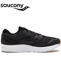 Saucony Mens Kinvara 9 Sneakers Running Shoes Runners - Black/Denim/Copper