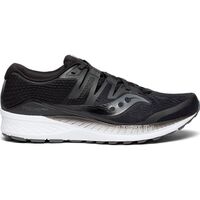 Saucony Mens RIDE ISO 2E Sneakers Runners Running Shoes - Black
