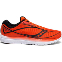 Saucony Mens Kinvara 10 Sneakers Runners - Orange/Black