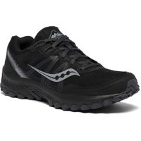 Saucony Mens Excursion TR14 Shoes Hiking Trekking Walking Running - Black/Charcoal