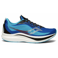 Saucony Mens Endorphin Speed 2 Shoes Road Running Sneakers - Royal/Black
