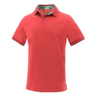 SPONGEBOB Squarepants Mens Polo Shirt Collar Hawaiian - Red