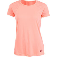 Lotto Women's Ursula III Tee Shirt Top Tennis Fitness Sport - Neon Rose