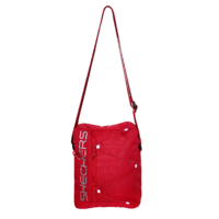 Skechers Santa Monica Crossover Bag w Tablet Pocket Travel Messenger Crossbody - Red