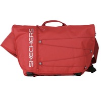 Skechers Santa Monica Body Messenger Bag w Laptop Pocket Travel - Red