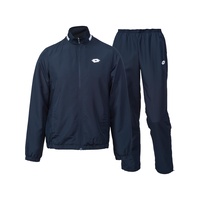 Lotto Mens Aydex III Suit Jacket And Pants Tennis Sport Quick Dry - Navy