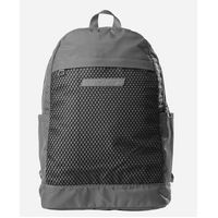 Skechers 2-Compartments Backpack School Laptop Bag with Side Pocket - Pewter