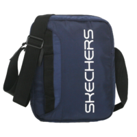 Skechers Reporter Messenger Bag Shoulder Travel - Blue Nights
