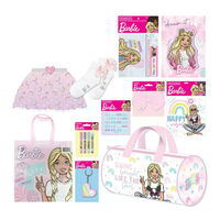 Barbie Fab Life Showbag w/ Duffle Bag/Gel Pens/Keychain/Notebook/Socks/Earrings