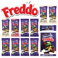 11pc Cadbury Freddo Kids Showbag w/Milk/Strawberrry Freddo Chocolates/Play Cards