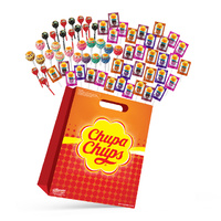 CHUPA CHUPS 66pc Jumbo Kids Showbag Candy Confectionery Show Bag Official Licensed