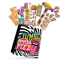 MEGA FIZZ 25pc Jumbo Kids Showbag Candy Confectionery Show Bag Official Licensed