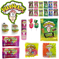 12x Warheads Kids Showbag Candy Confectionery Show Bag Gift Official Licensed