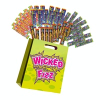 12x Wicked Fizz Kids Showbag Candy Confectionery Show Bag Gift Official Licensed