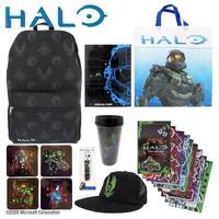 Halo Showbag 20 Game Kids School Bag Pens Notebook Mug Cap Decals