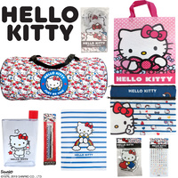 Hello Kitty Showbag Pack Show Bag Girls - Duffel, Bottle, Stationery & More